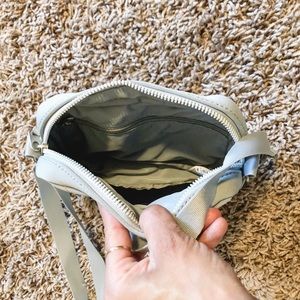 Vooray Silver Adjustable Crossbody Bag